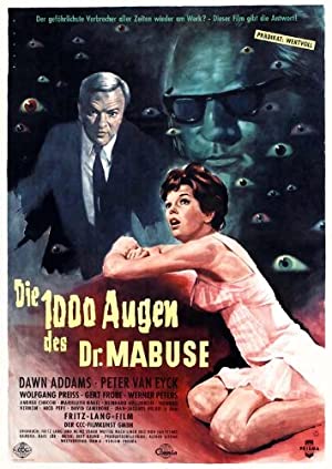 Watch Free The 1,000 Eyes of Dr. Mabuse (1960)