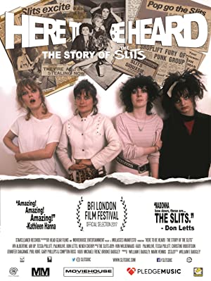 Watch Free Here to Be Heard The Story of the Slits (2017)