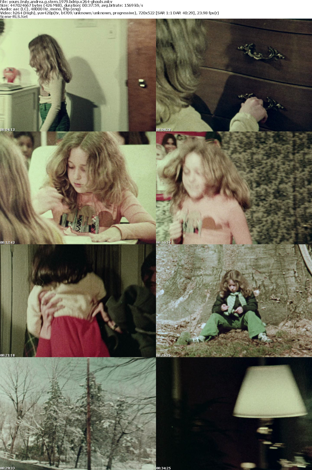 Watch Free Yours Truly, Andrea G. Stern (1979)