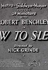 Watch Free How to Sleep (1935)